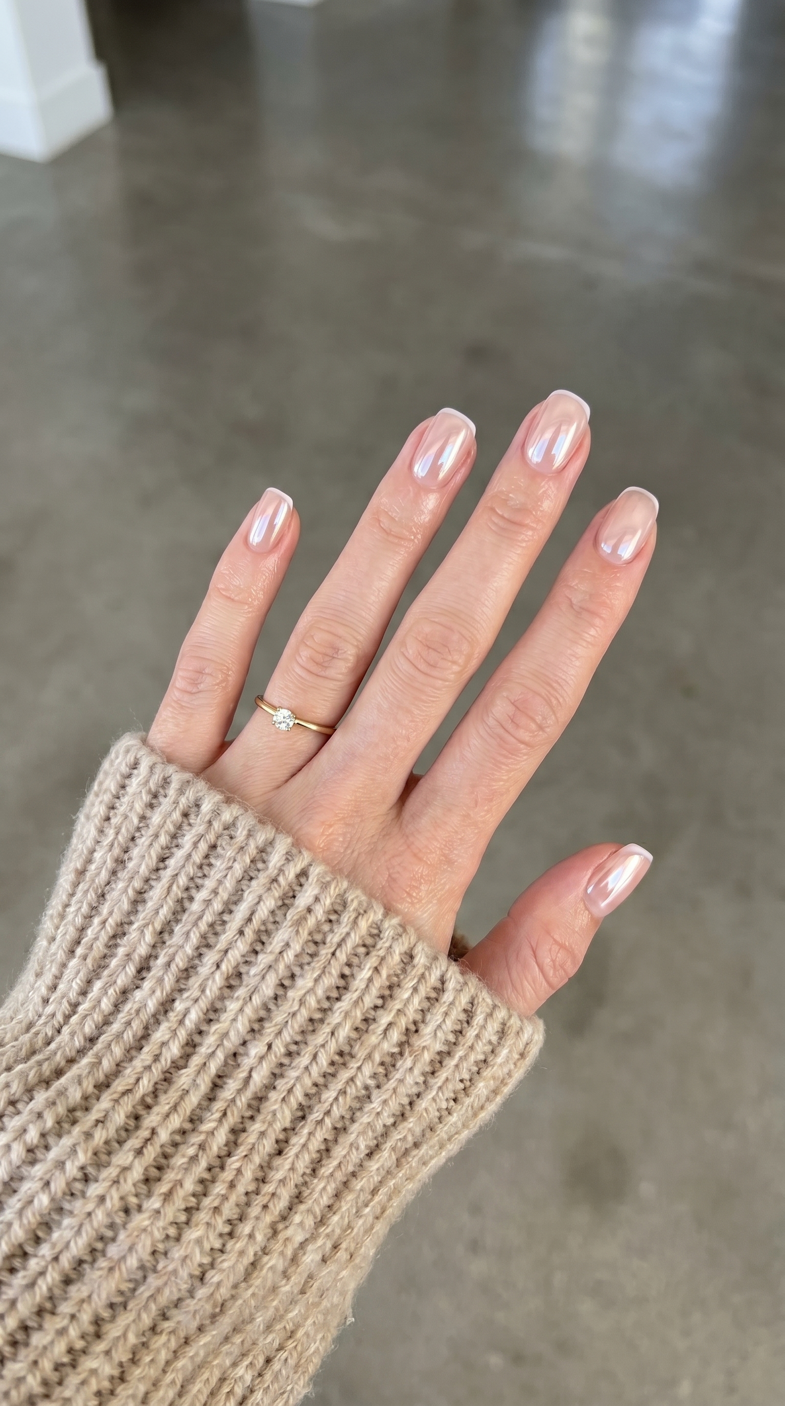 Aplicação natural de gel